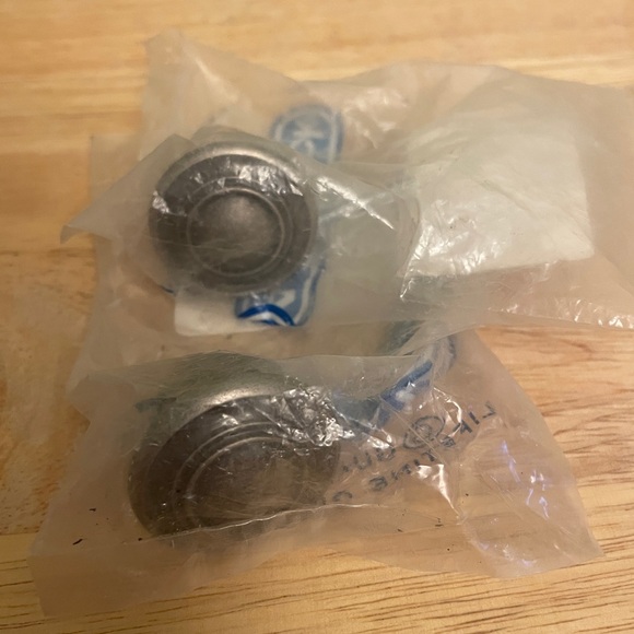 Set Of 2 NEW Amerock 1-1/4 Weathered Nickel Inspiration Knob 1"  BP1586WN - Picture 1 of 3